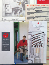 Large Vintage Varied Lot of Ruger Firearm Ephemera #1