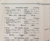 Super Rare WW2 1943 “Cavalry Picnic Races” Northern Territory POW Fundraiser