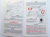 1981 Instruction Manual for Ruger Redhawk Double-Action Revolver.