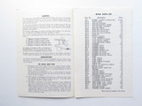 1972 Instruction Manual for Ruger Bearcat Revolver.