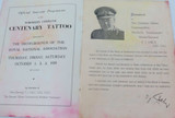 Rare 1959 Northern Command Centenary Tattoo Brisbane Exhibition Ground Programme