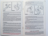 1986 Instruction Manual for Ruger Bisley Single Action Revolver.