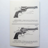 1980 Instruction Manual for Ruger Blackhawk and Super Blackhawk Revolver.