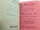 Rare / Tenterfield 1902. Tenterfield Intercolonial Annual Exhibition Catalogue.