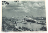 1931 Graf Zeppelin Tour of the Baltic Sea Postcard 4 Cancels + Violet Conf Stamp