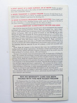1985 Instruction Manual for Ruger M-77 Bolt Action Rifle