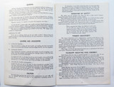 1975 Instruction Manual for Ruger M-77 Bolt Action Rifle