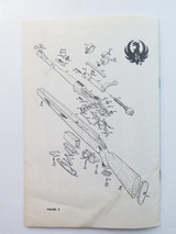 1975 Instruction Manual for Ruger M-77 Bolt Action Rifle