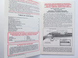 1988 Instruction Manual for Ruger Model 77/22 Bolt Action Rifle