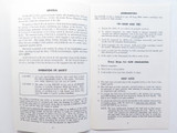 1977 Instruction Manual for Ruger Model 10/22 Carbine Rifle