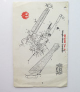 1980 Instruction Manual for Ruger No. 3 Single-Shot Carbine
