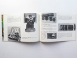 c1950s Alpa Reflex Alnea All-in-one Model 7 Camera + Lens Accessories Brochure. Great condition