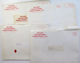 Large group lot Vintage Ruger Newsletter, Mailouts etc. Most in orig envelopes