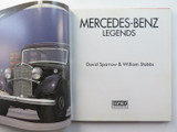 Hardcover Book Mercedes-Benz Legends by David Sparrow, William Stubbs.