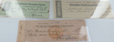 Selection of 12 Jacksonville, Florida, USA Bank Checks. Most 1911 - 1915