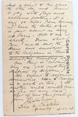 RARE WW1 1918 Souvenir Postcard. Arrival of the Allies at Charleroi, Belgium.