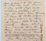 RARE WW1 1918 Souvenir Postcard. Arrival of the Allies at Charleroi, Belgium.