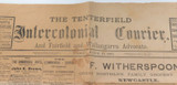 Rare / Tuesday March 12 1901, "The Tenterfield Intercolonial Courier” Newspaper