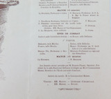 c1900 Rare Brussels, Belgium Theatre Programme. “Assaut du 23 Octobre 1898"