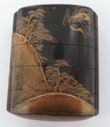 1800s Meji Period Signed Highly Decorative Japanese Inro.