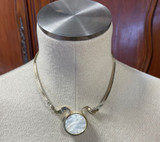 Vintage Mabe Cultured Pearl & Diamond Set 14ct Gold Pendant Val $8120