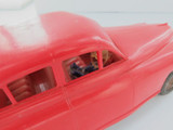 Large Vintage Unbranded Mettoy ?? Red Plastic Made in Great Britain Friction Car