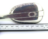 Antique Miniature Elegant Handled Sterling Silver Clothes Brush /Doll Brush 51g