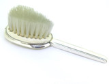 Antique Miniature Elegant Handled Sterling Silver Clothes Brush /Doll Brush 51g