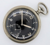 Vintage Zenith German DH Military Officers Pocket Watch.