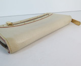 Louis Vuitton Studded Cream Coloured Suhali Zippy Wallet Purse in original box