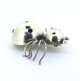 Vintage Mexican Taxco Sterling Silver Mid Century Spider Brooch 20.5g