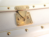 Louis Vuitton Le Talentueux Studded Bag in Suhali Leather in Cream Colour