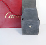 Cartier Grey Felt Travel Watch Pouch Box with Retail Gift Bag #2