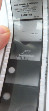 Rare ! 1953 Civil Defence Film Strip “The Atomc Bomb. Part 3” Original Canister.