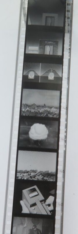 Rare ! 1953 Civil Defence Film Strip “The Atomc Bomb. Part 3” Original Canister.