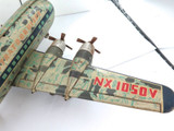 RARE HUGE 1950s Japanese Nikko Kogyo Tinplate Boeing Stratocruiser NX 1050 V