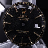 Authentic Vintage Rolex Oyster Quartz Day Date President Black Tritium Dial #307
