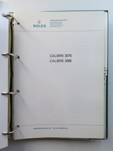 Rolex Tudor Service Information Technique Manual Folder, A Calibres. In Spanish