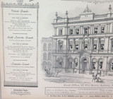 1880's Stunning Large Advertisement for AMP Australian Mutual Provident Society.