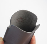 Salvatore Ferragamo Sunglasses / Mobile Grey Leather Slip Cover / Storage Case