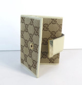 Gucci Supreme GG Monogram Cloth Wallet Purse