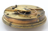 Antique Scottish Key Wind Pocket Watch Movement & Dial. A Auer, Aberdeen.