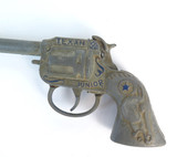 c 1920 / 1930s Texan Junior Metal Alloy Childs Cap Gun