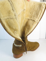 Ladies 'Vibram' Cluntius Shearling Boots, EU 39 by Manolo Blahnik. RRP $1500+