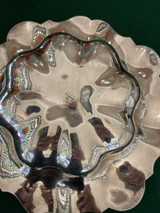 Antique American Meridens International Silver plate Fruit Bowl