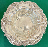 Antique American Large Art Nouveau International Sterling Silver Fruit Bowl