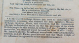 Possibly Unique / Super Rare 1856 NSW General Election Tea Tax Rhymes Pamphlet.