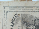 SUPER RARE 1856 Vol 1. No 1. Punch or the Sydney Charivari Newspaper / Magazine