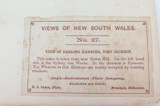 Rare c1870s N J Caire “Views of New South Wales” Photo. View of Darling Harbour.