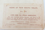 Rare c1870s N J Caire “Views of New South Wales” Photo. View of Darling Harbour #2